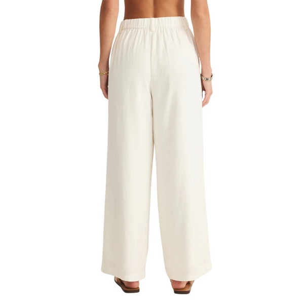 Topanga Linen Pant White