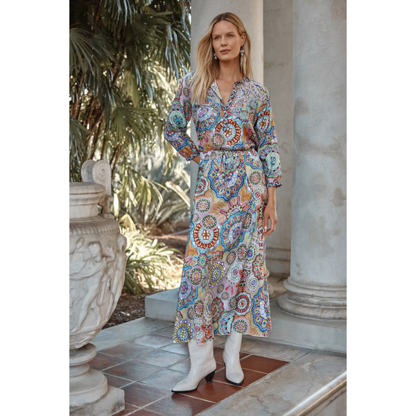 Kiki Skirt Napperon Print