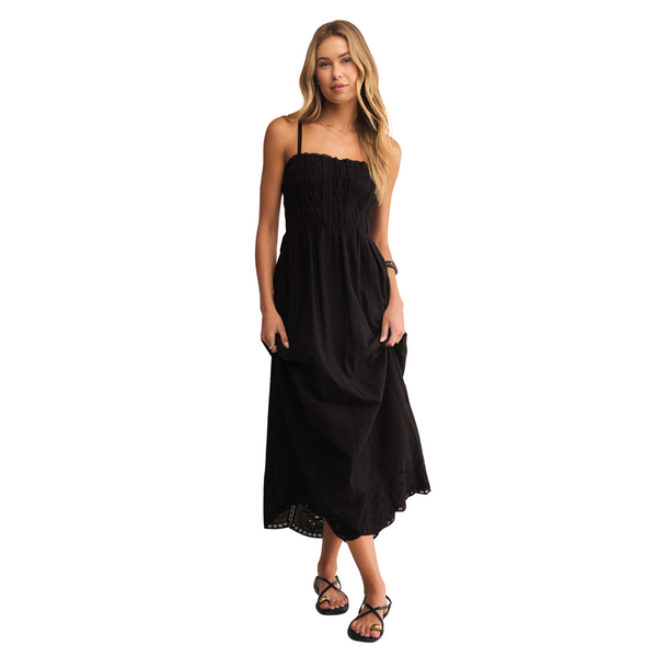 Dani Embroidered Midi Dress