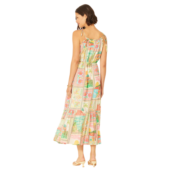 Maddison Dress Capri Print