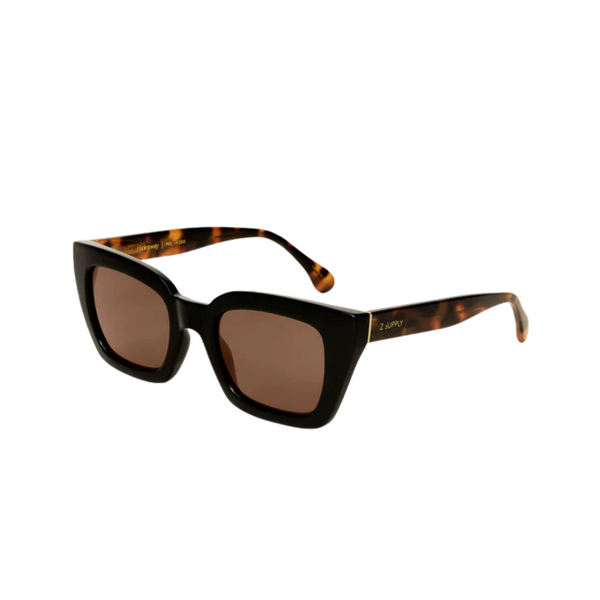 Hideaway Black Tort Polarized Sunglasses