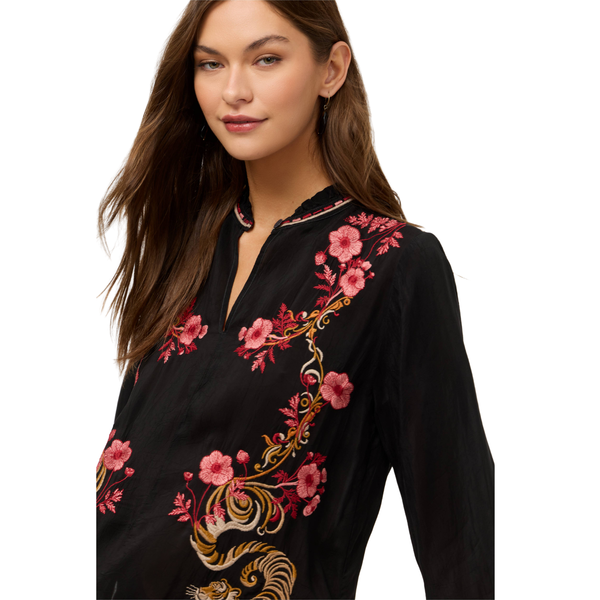 Simone Blouse Roma Black