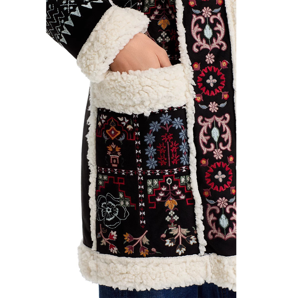 Lori Suede Sherpa Jacket