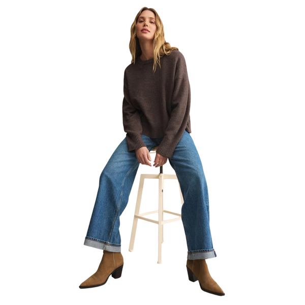 Cirrus Cozy Sweater Burnt Ash Heather