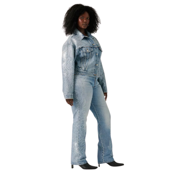 Beyoncé X Levi’s® 501® Curve Western Crystal