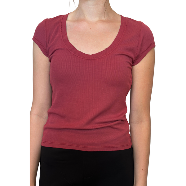 Skye Ribbed Tee