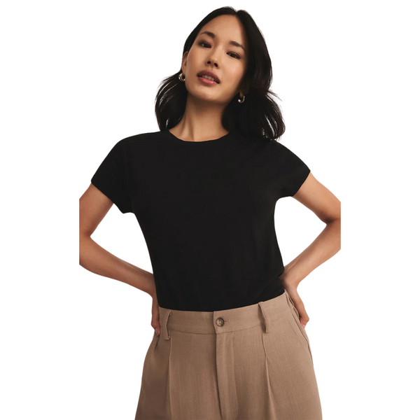 Modern Slub Tee Black