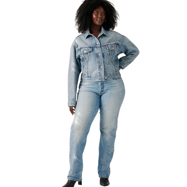 Beyoncé X Levi’s® 501® Curve Western Crystal