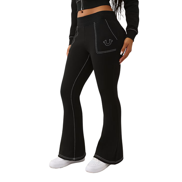 Big T Flare Pants Black