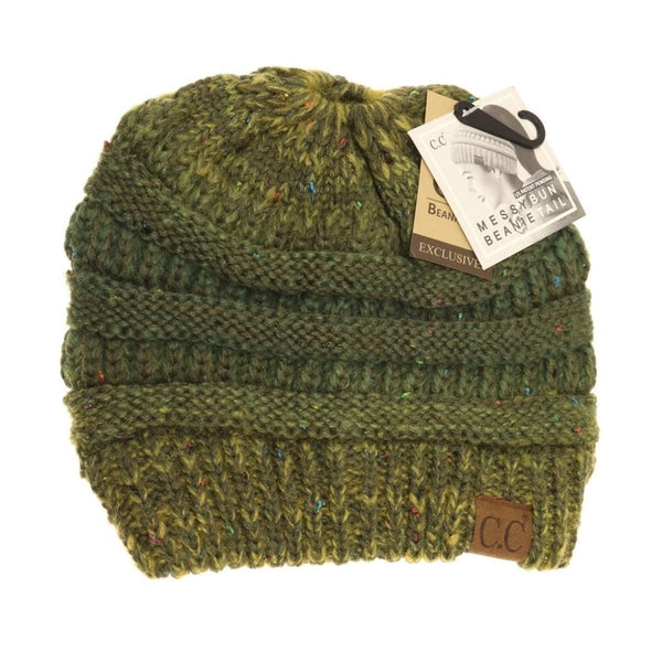 Flecked Ombre C.C. Tail Beanie