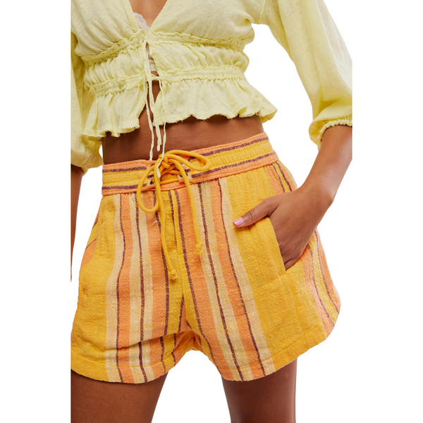 Kalli Linen Stripe Board Short