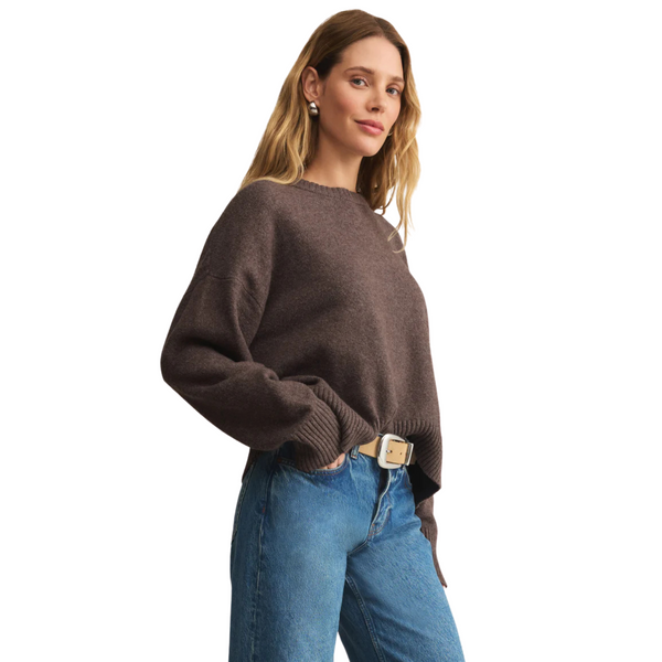 Cirrus Cozy Sweater Burnt Ash Heather