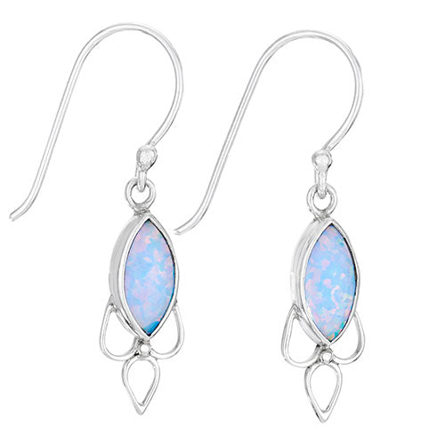 Opal 3 Loop Detail Earrings
