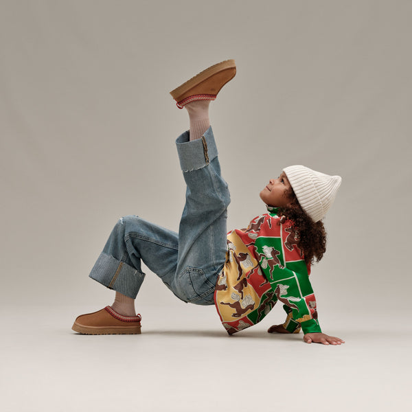 Kids UGG® Tazz Slipper Chestnut