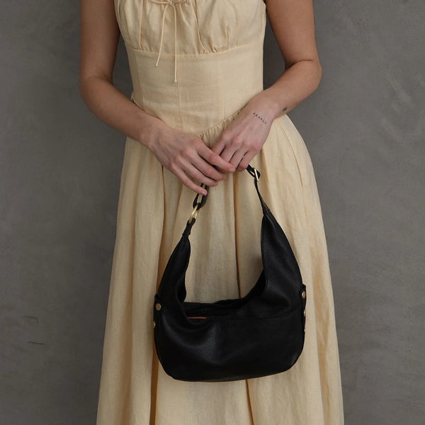 Tom Zip Medium Black Gold/Red Zip