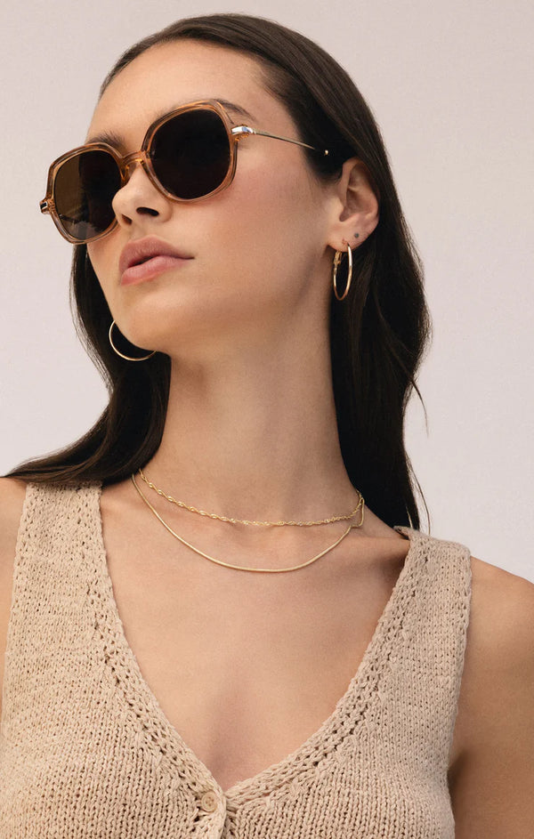 Eclipse Ginger Brown Polarized Sunglasses