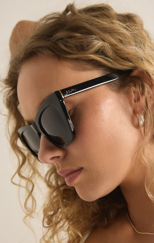 Undercover Sunglasses Polished Black
