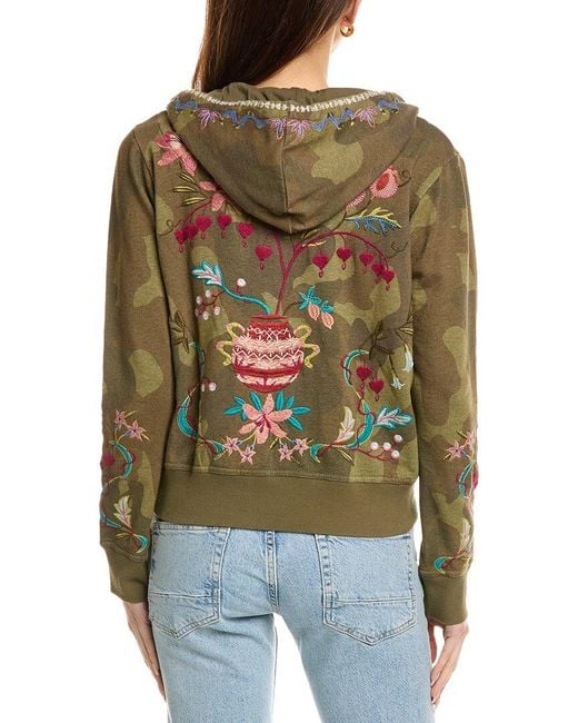 Amarylla Camo Zip Hoodie