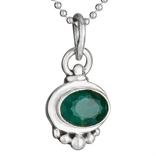 May Birthstone Necklace