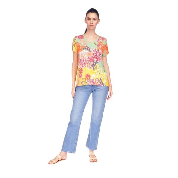 The Janie Favorite Short Sleeve V-Neck