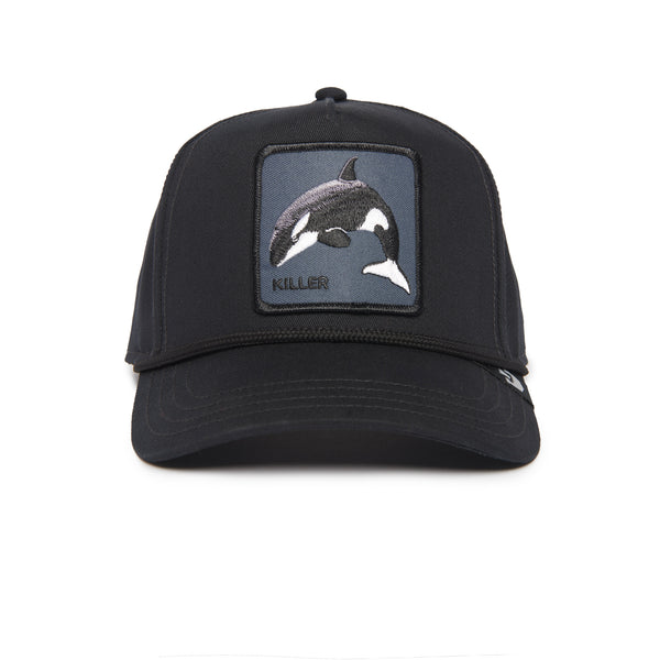 Killer Whale Canvas Trucker Hat