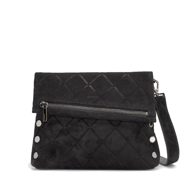 VIP Medium Noir Diamond Suede