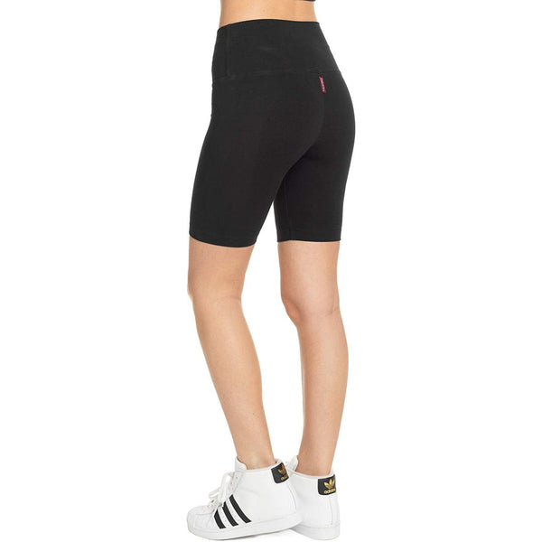 Flat Waist Biker Shorts