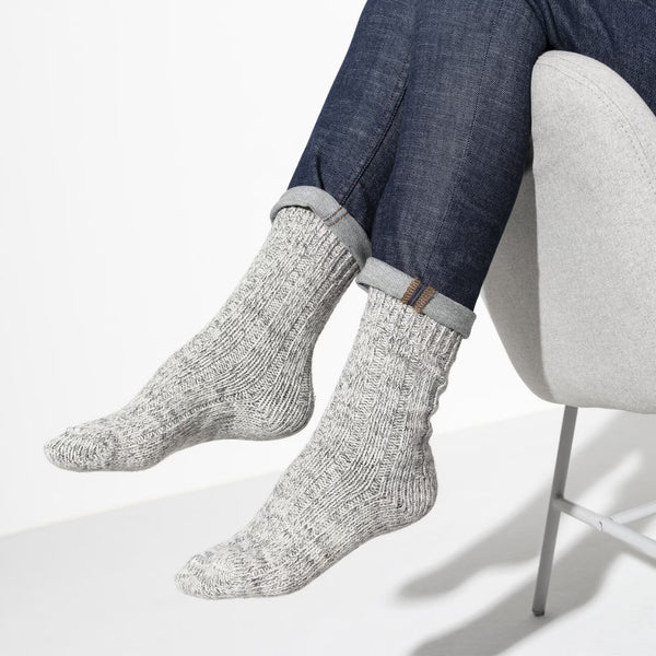Cotton Twist Sock Gray