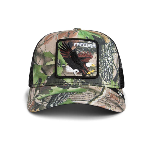 Camouflage Eagle Trucker Hat