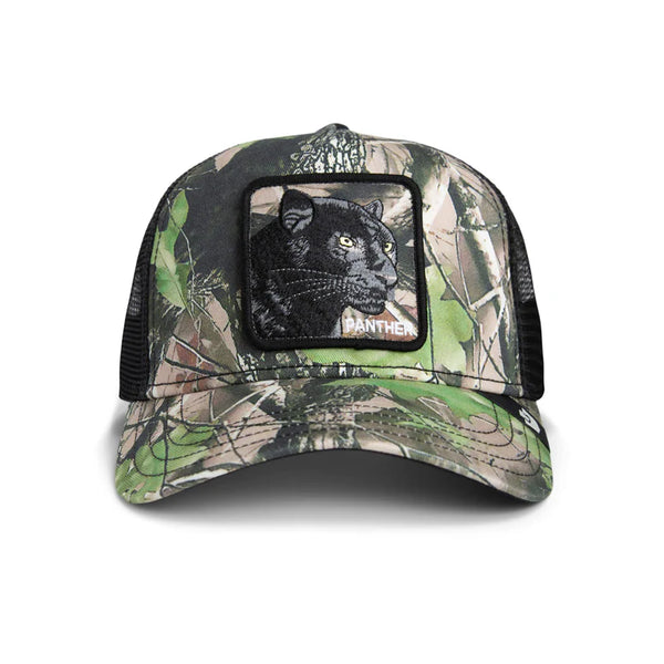 Camouflage Panther Trucker Hat