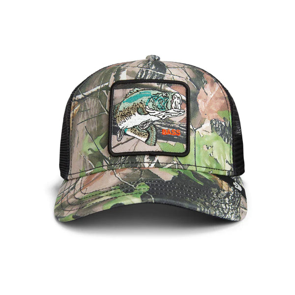 Camouflage Bass Trucker Hat