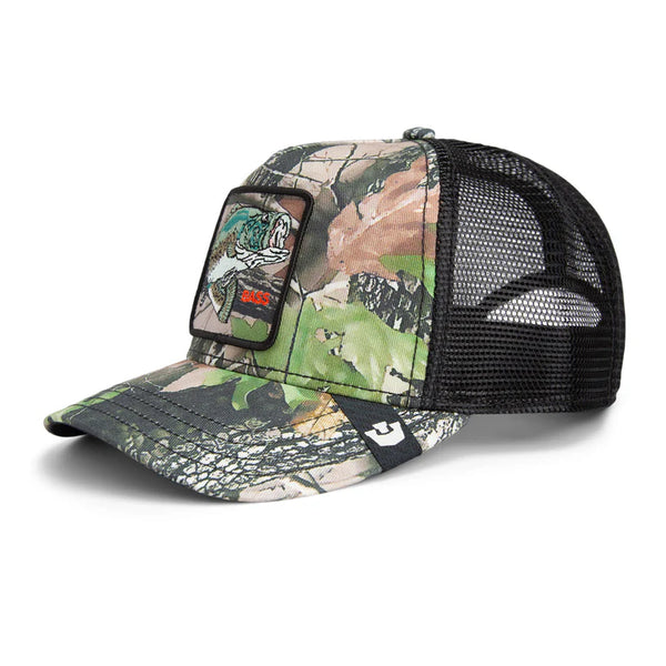 Camouflage Bass Trucker Hat