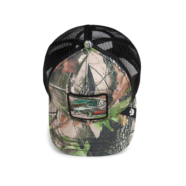 Camouflage Bass Trucker Hat
