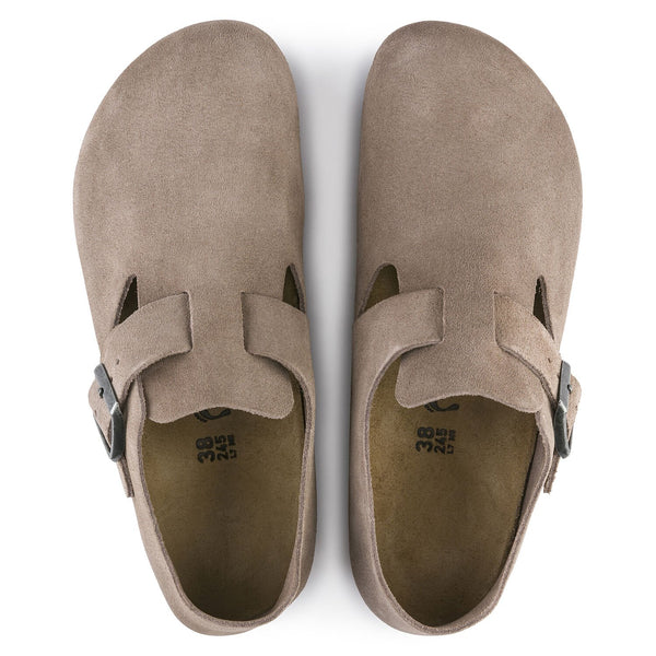 Women's London Taupe Suede