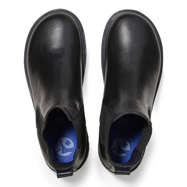 Highwood Slip On Black Leather Boots