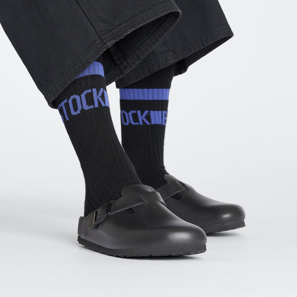 Birkenstock Tennis Stripe Socks Black