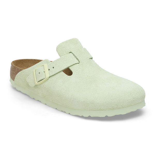 Men's Boston Faded Lime Suede