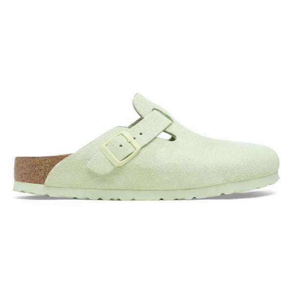 Men's Boston Faded Lime Suede