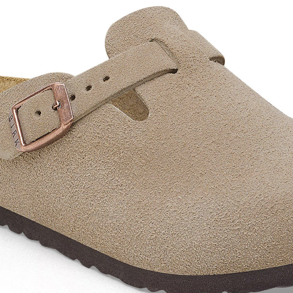 Kid's Boston Taupe Suede