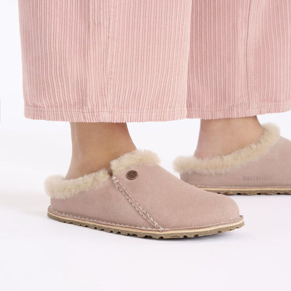 Zermatt Pink Clay Suede Shearling