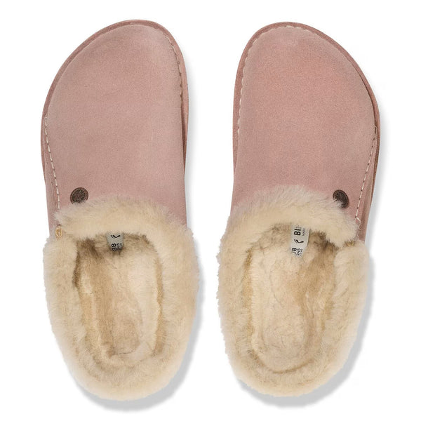 Zermatt Pink Clay Suede Shearling