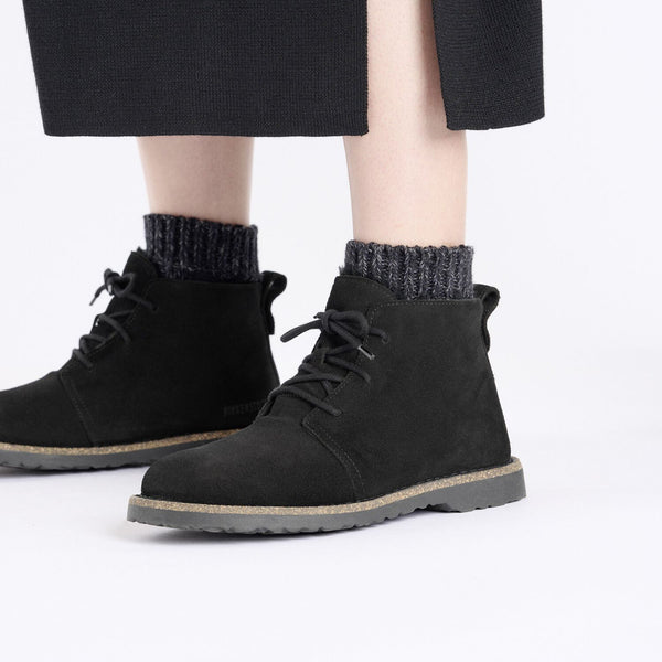 Uppsala Mid Shearling Suede Boots