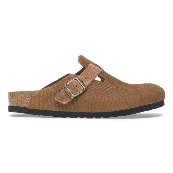 Men's Boston Corduroy Dark Tea Suede