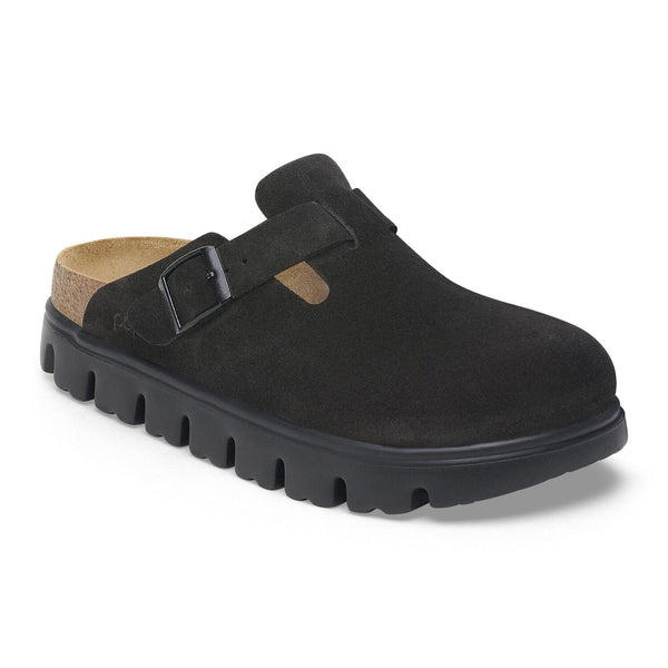 Women's Boston Black Chunky Suede