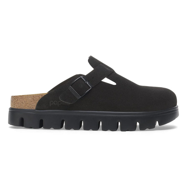 Women's Boston Black Chunky Suede