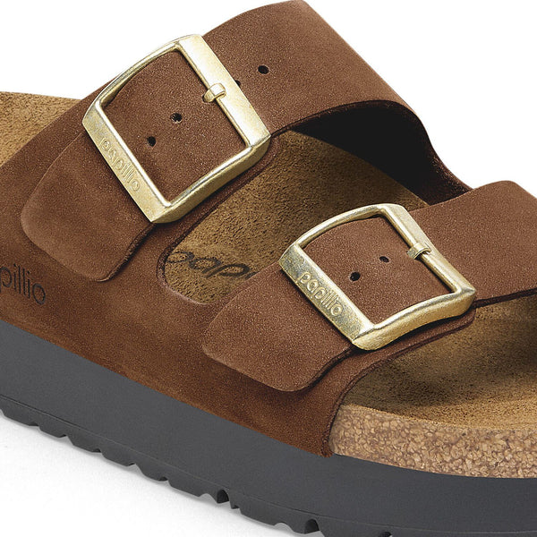 Arizona Flex Platform Dark Tea Nubuck