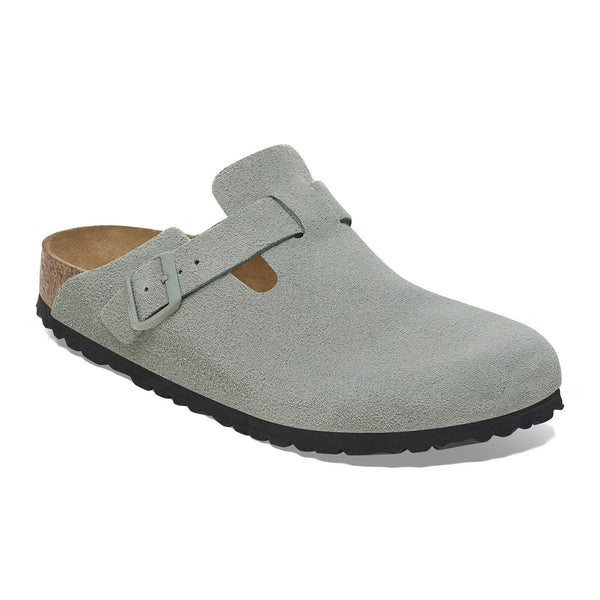 Women's Boston Pure Sage Suede