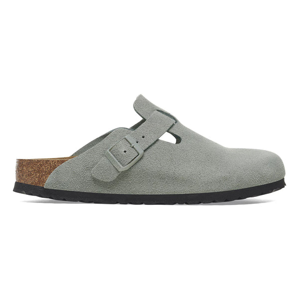 Women's Boston Pure Sage Suede