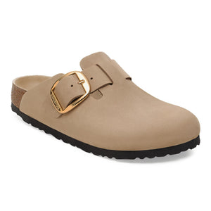 Women's Boston Big Buckle Tobacco Oiled Leather