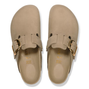 Women's Boston Big Buckle Tobacco Oiled Leather